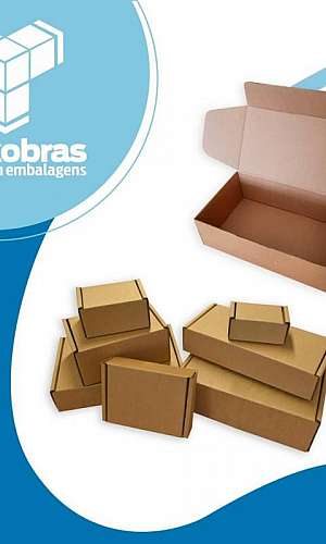 Caixas para envio de encomendas Caixas para envio de encomendas