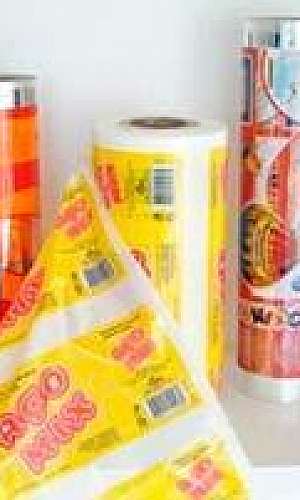 Embalagem plástica impressa Embalagem plástica impressa