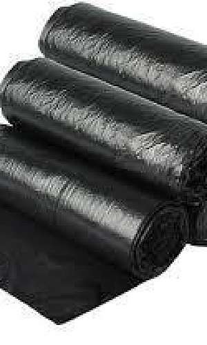 Saco de lixo preto Saco de lixo preto