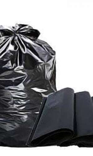 saco de lixo preto saco de lixo preto